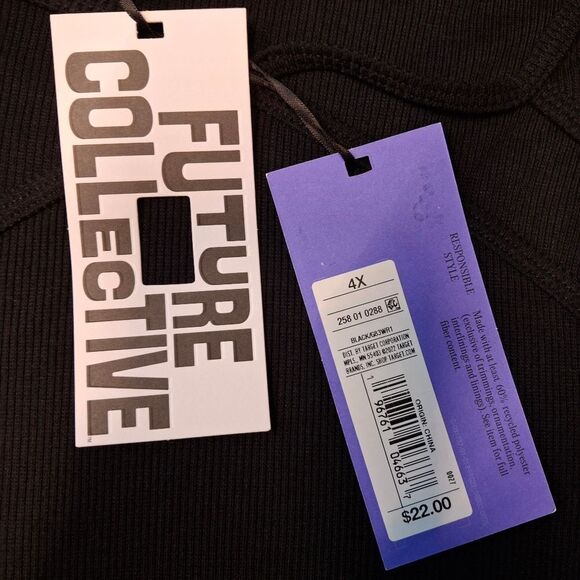 Future Collection Bodysuit NWT 4X - Picture 4 of 5